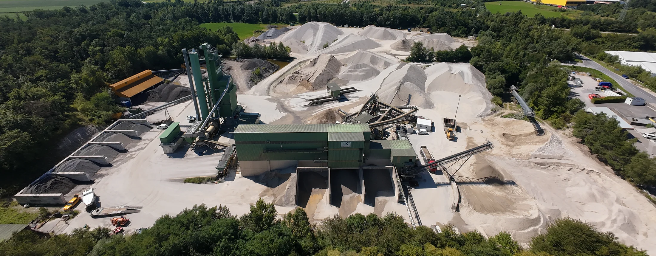 Kieswerk | Anlagenbau | Maßgeschneiderte Lösungen für industrielle Herausforderungen